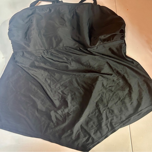 Cacique Other - Cacique Elegant Black Tankini top only Swimsuit